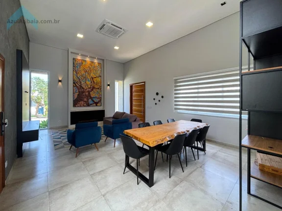 Imagem Casa térrea mobiliada com 3 suítes à venda no Condomínio