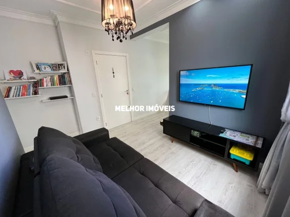Imagem Apartamento mobiliado à Venda com 2 Suítes e 2 vagas de garagem privativa localizado em Meia Praia Itapema