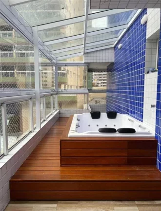 Imagem APARTAMENTO COM 153 m² - AVIAÇÃO - PRAIA GRANDE SP