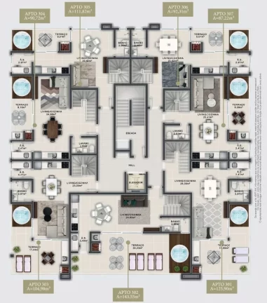 Imagem Ilha Galé - Apartamento à venda no bairro Canto Grande - Bombinhas/SC