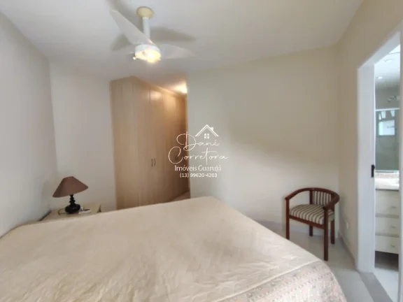 Imagem Apartamento à venda no Guarujá-SP, bairro Morro do Maluf: 3 quartos, 1 suíte, 2 salas, 3 banheiros, 2 vagas, 126m².