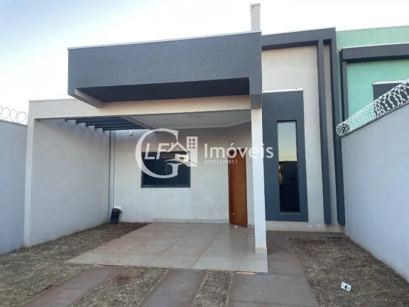 Imagem Imperdível oportunidade de casa à venda em Campo Grande-MS, Jardim Tijuca! 3 quartos, 1 suíte, 2 salas, 1 banheiro, 2 vagas de garagem, 93,72m².