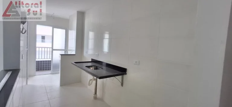Imagem Apartamento para venda no bairro Caiçara, Praia Grande-SP: 2 quartos, 1 suíte, 1 sala, 2 banheiros, 1 vaga, 77m². Venha conferir!