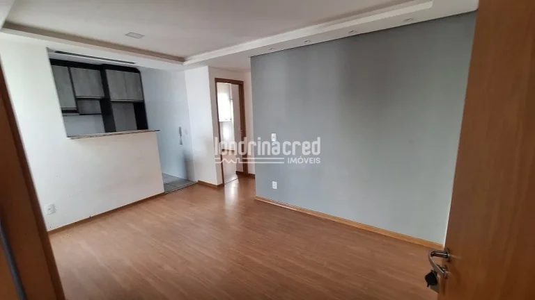 Imagem Apartamento semi-mobiliado no Spazio La Vitta, 2 quartos, cozinha planejada, vaga coberta, próximo à UEL, área de lazer e mini market no condomínio.