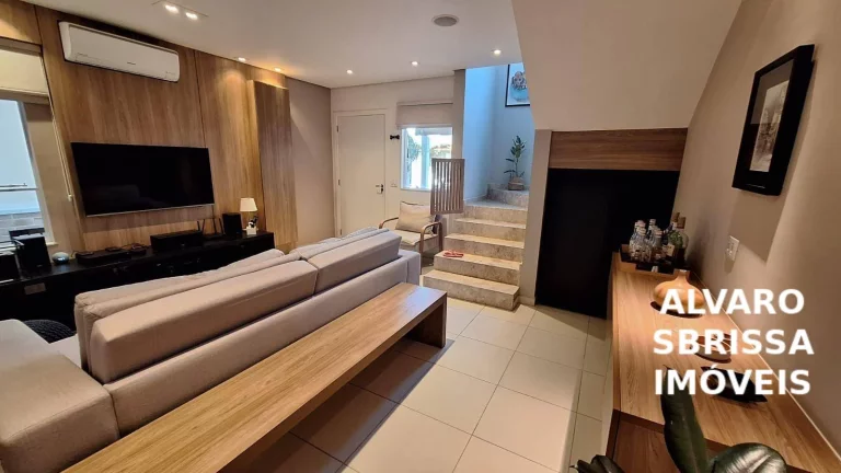 Imagem Vende lindo sobrado semi-mobiliado no Condominio Santa Maria, bairro Pinheirinho em Itu-SP