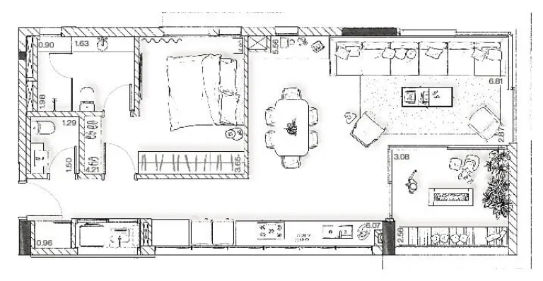 Imagem O edifício traz uma estética elegante e atemporal para a paisagem do bairro. Seus apartamentos tê...