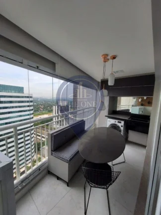 Imagem Studio de alto padrão em Pinheiros, SP: 1 quarto, 1 banheiro, 1 vaga de garagem, 37m² de área. Alugue já!