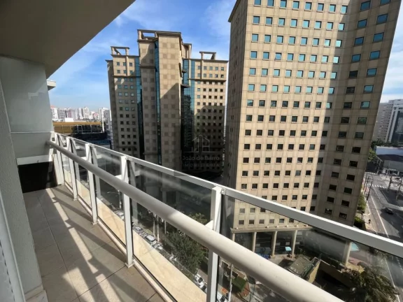 Imagem Apartamento com 1 dormitório para alugar, 45 m² por R$ 4.847,22/mês - Moema - São Paulo/SP