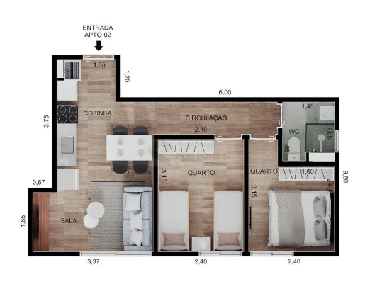 Imagem Apartamento Padrão