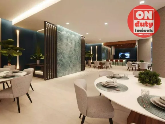 Imagem Apartamento Duplex com 2 suítes à venda, 113 m² por R$ 1.471.000 - Ponta da Praia - Santos/SP