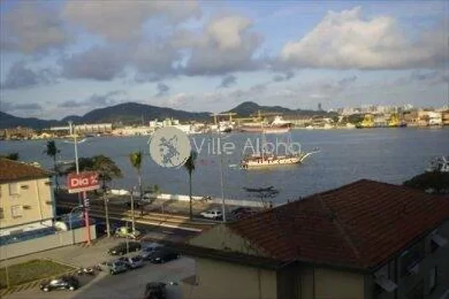 Imagem Apartamento de 2 dormitórios a venda com vista pro mar em Santos