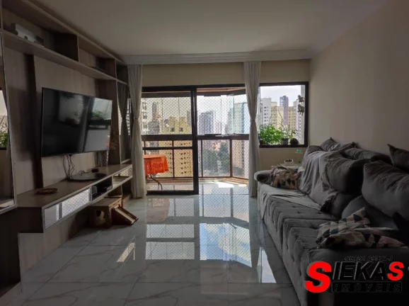Imagem Apartamento à venda : 125m² 3 quartos, 1 suíte, 1 sala, 2 vagas, 125m² de área. Aproveite esta oportunidade!