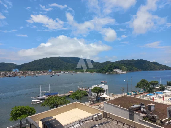 Imagem Apartamento Duplex com 2 dormitórios vista mar à venda na Ponta da Praia - Santos