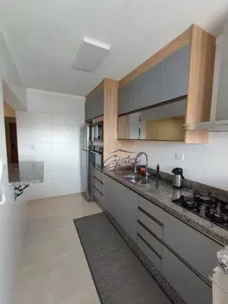 Imagem Apartamento com 2 dormitórios à venda, 80 m² por R$ 530.000,00 - Guilhermina - Praia Grande/SP