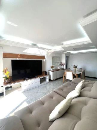 Imagem APARTAMENTO IMPECAVEL À VENDA com 131m², 2 vagas Fixas