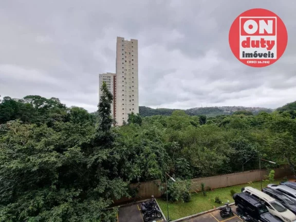 Imagem Prédio com área de lazer Apartamento com 2 dormitórios à venda, 50 m² por R$ 290.000 - Morro de Nova Cintra - Santos/SP