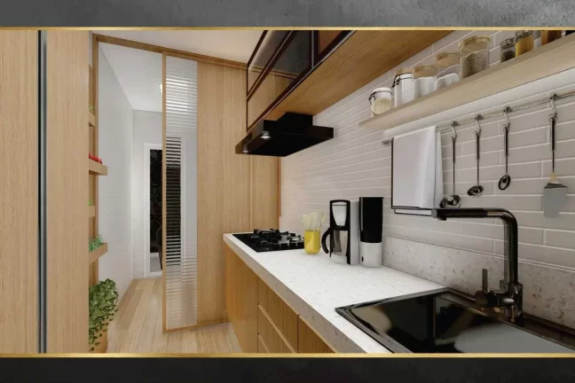 Imagem Apartamento no com 2 dormitórios sendo 1 suíte e 1 vaga de garagem no Centro de Canela/RS