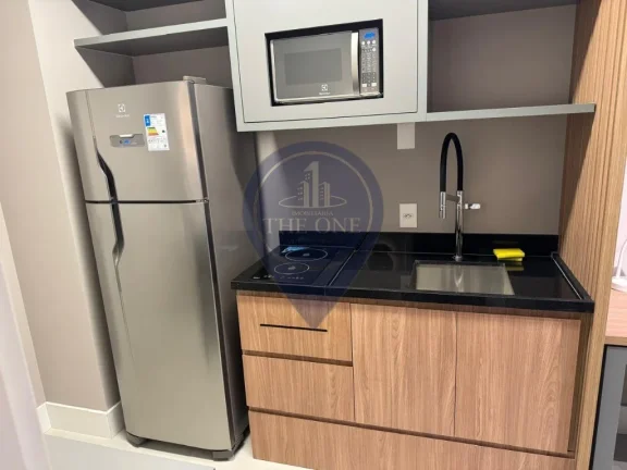 Imagem Studio de Luxo para Locação em São Paulo - 1 Quarto, 1 Sala, 1 Banheiro, 24,00 m² no Cerqueira César