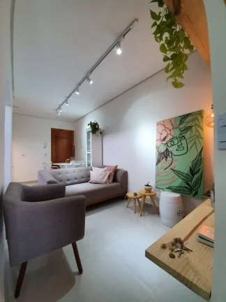 Imagem Apartamento para Venda por R$295.000,00 com 40m², 2 dormitórios, 1 vaga e 1 banheiro - Vila scarpelli, Santo andré / SP - Cód. BDI37067