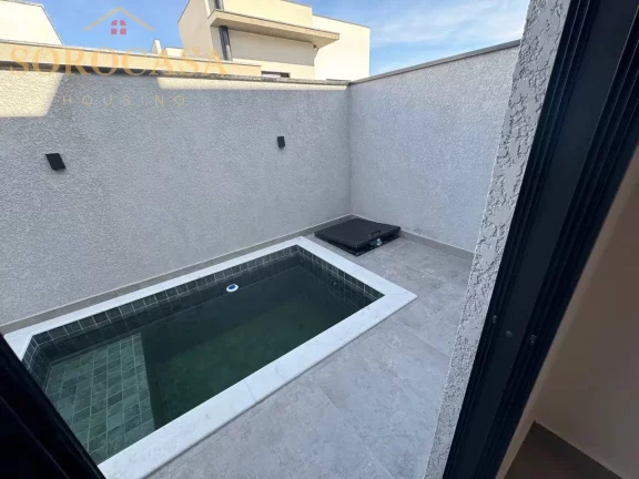 Imagem Casa à Venda - 3 dorm. 1 suite Piscina - Cond. Horto Villagio