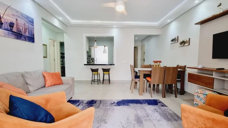 Imagem Apartamento com 2 dormitórios à venda, 86 m² - Pitangueiras - Guarujá/SP