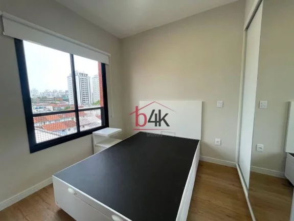 Imagem Apartamento mobiliado com 1 dormitório para alugar, 34 m² por R$ 3.942/mês - Chácara Santo Antônio (Zona Sul)
