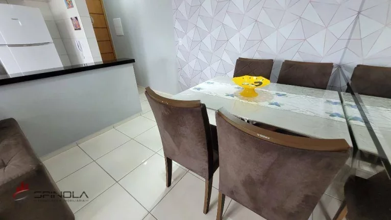 Imagem Apartamento com 2 dormitórios à venda, 70 m² por R$ 480.000,00 - Jardim Imperador - Praia Grande/SP
