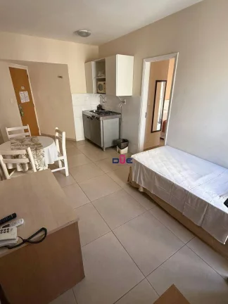 Imagem Flat com 1 dormitório à venda, 36 m² por R$ 265.000 - Gonzaga - Santos/SP