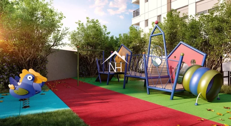 Imagem Studio de 26m com terraço, Piscina Aquecida, Solarium, Churrasqueira, Espaço Gourmet, Academia, Brinquedoteca, Quadra, Salão de Festas, Playgroung