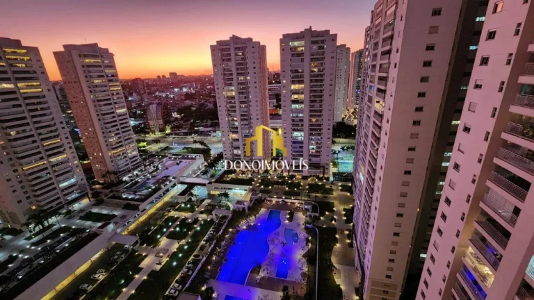 Imagem Apto venda 3 suítes hall privativo vista livre, 155m Cond Domo Life Centro