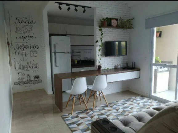 Imagem Floradas Arboville - Apartamento 2 Dormitórios e Varanda com churrasqueira