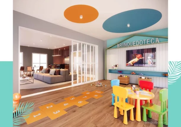 Imagem LANÇAMENTO - Apartamento com 2 dormitórios à venda, 51 m² por R$ 255.000 - Jardim Débora - Poá/SP