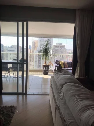 Imagem Apartamento com 3 suítes para alugar, 137 m² por R$ 11.049/mês - Anália Franco - São Paulo/SP