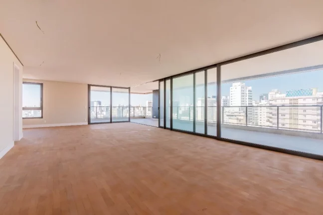 Imagem Venda de apartamento luxuoso em Higienópolis, São Paulo-SP 4 quartos, 4 suítes e 5 vagas 340 m² Edifício Castel Del Monte
