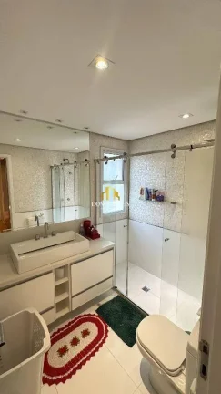 Imagem Apto venda 3 suítes, vista piscina 155m Cond Domo Life Centro SBC SP