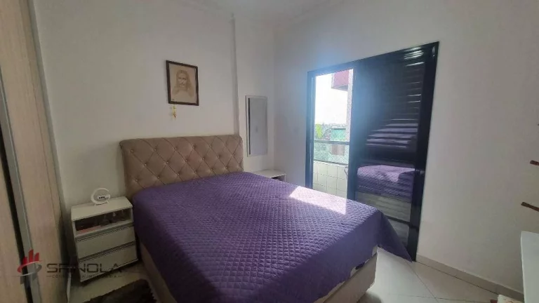 Imagem Apartamento com 1 dormitório à venda, 42 m² por R$ 320.000,00 - Vila Caiçara - Praia Grande/SP