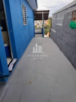 Imagem Casa com 2 Dormitórios, 1 Banheiro, mais 2 Cômodos sem acabamento na Vila Magini, divisa com Jardim Zaíra, Mauá-SP