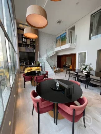 Imagem A 5ª Avenida selecionou esse exclusivo DUPLEX decorado pé direito de 6 metros, 200 m² piscina privativa no Charmoso Edifício LUMIERE Horto Florestal