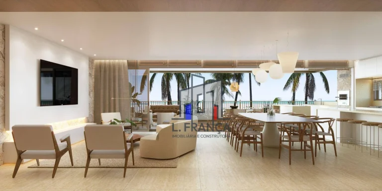 Imagem Apartamento com 4 dormitórios à venda por R$ 3.326.903 - Terceira Etapa - Aquiraz/CE