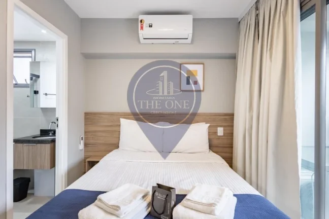 Imagem Studio à venda em Indianópolis, São Paulo-SP: mobiliado, 20,00 m². Viva com qualidade e comodidade! Agende sua visita agora!