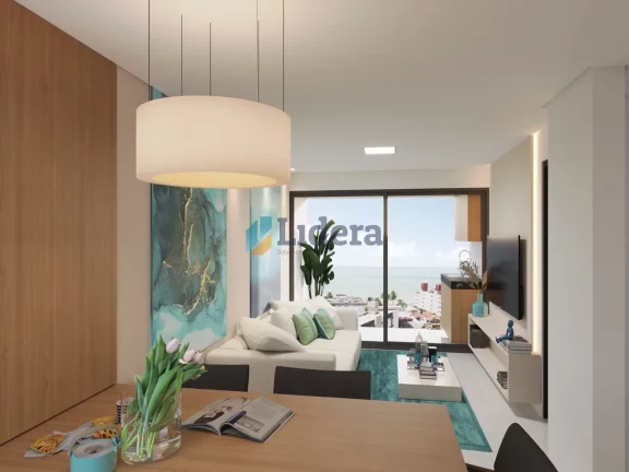 Imagem Apto - 1 Quarto - 37 m² - Ponta de Campina, Cabedelo/PB