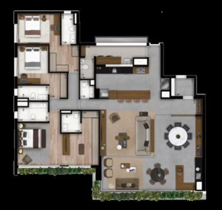 Imagem APARTAMENTO RESIDENCIAL em São Paulo - SP, Brooklin Paulista
