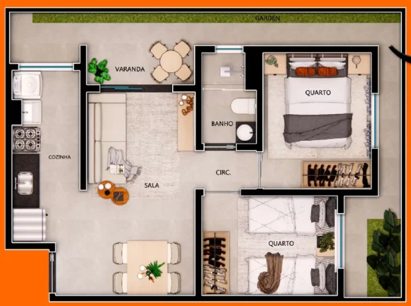 Imagem APARTAMENTO RESIDENCIAL em Rio de Janeiro - RJ, Rocha