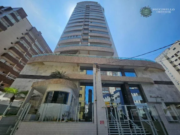 Imagem Apartamento com 2 dormitórios à venda, 80 m² por R$ 600.000 - Aviação - Praia Grande/SP