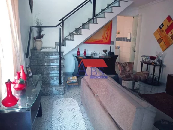 Imagem Sobrado com 3 dormitórios à venda, 141 m² por R$ 470.000,00 - Vila Ponte Nova - Cubatão/SP