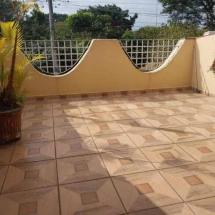 Imagem Sobrado com 3 dormitórios para alugar, 190 m² por R$ 2.814/mês - Parque Marajoara - Santo André/SP