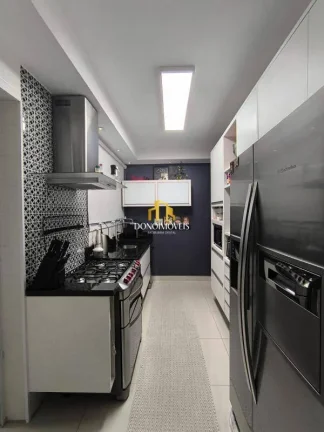 Imagem Apto venda 2 suítes andar alto vista livre, 123m Cond Domo Life Centro SBC