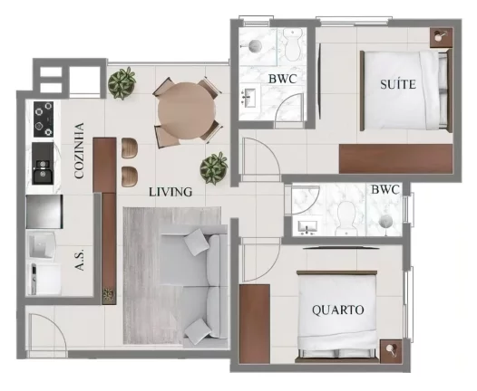 Imagem Luna Park - Apartamento à venda no bairro Nações - Balneário Camboriú/SC