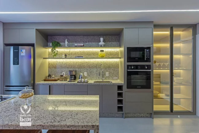 Imagem Apartamento novo com ampla sacada c/ churrasqueira, 3 quartos (1 suíte) à venda por R$ 875.000 - Boa Vista - Curitiba/PR