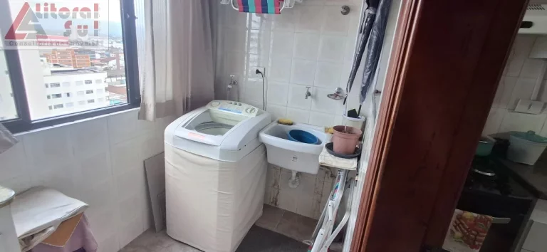 Imagem Imperdível: Apartamento à venda em Praia Grande-SP, Tupi! 2 quartos, 1 suíte, 1 sala, 2 banheiros, 1 vaga, 92m²!
